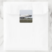 Sticker Carré Space Shuttle Discovery (Sac)