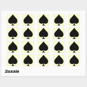 Sticker Carré Spade (Feuille)