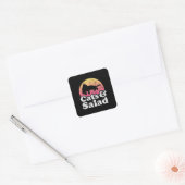 Sticker Carré Spaghetti de chat 54 (Enveloppe)