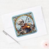 Sticker Carré Spectral Fiddler (Enveloppe)