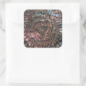 Sticker Carré Spirale de pierres précieuses (Sac)