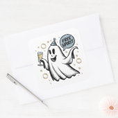 Sticker Carré Spirit Ghost (Enveloppe)