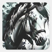 Sticker Carré Spirit Pony 1 (Devant)