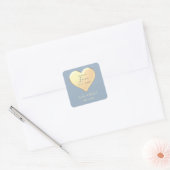 Sticker Carré Spread Love Wedding Favor (Enveloppe)