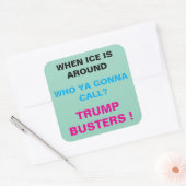 Sticker Carré Square Stickers, sheet of six 3 inch stickeSticker (Enveloppe)