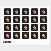 Sticker Carré Squirl Winter Animals (Feuille)
