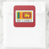 Sticker Carré Sri Lanka (Sac)