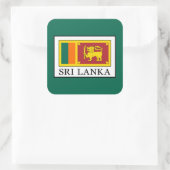Sticker Carré Sri Lanka (Sac)