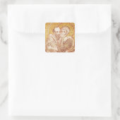 Sticker Carré SS. Peter et Paul Embracing (Sac)