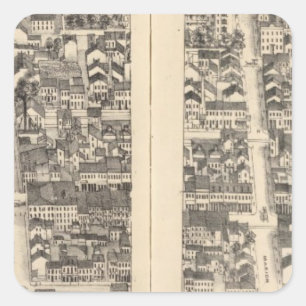 Sticker Carré St Louis, Missouri 12