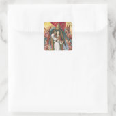 Sticker Carré St. Michael Peser les âmes (Sac)