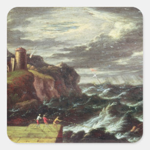 Sticker Carré St Paul arrivant à Malte