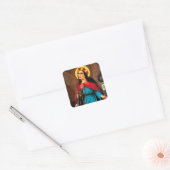 Sticker Carré St Philomena Wonderworker & Martyr (Enveloppe)