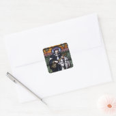 Sticker Carré St. Rose de Lima - prier pour nous vitraux (Enveloppe)