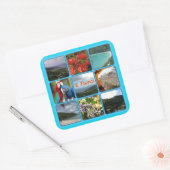 Sticker Carré St. Thomas - Collage photo Pittoresque (Enveloppe)