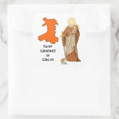 Sticker Carré St. Winifred du Pays de Galles (P 002) (Sac)