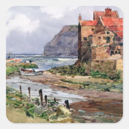 Sticker Carré Staithes, c.1897-1918 (Devant)