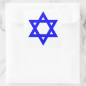 STICKER CARRÉ STAR DE DAVID (Sac)