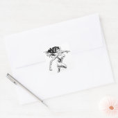 Sticker Carré Star Sapphire 3 (Enveloppe)
