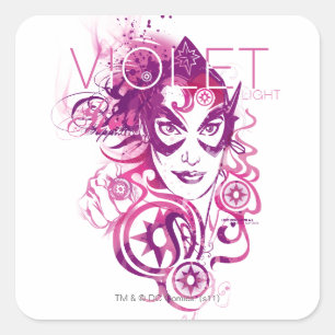 Sticker Carré Star Sapphire Graphic 3