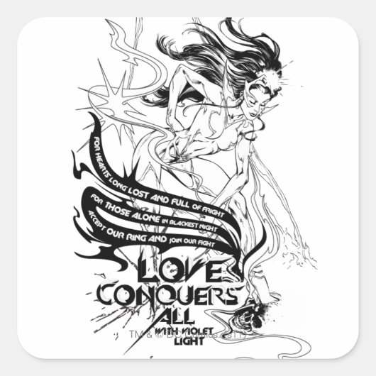 Sticker Carré Star Sapphire Graphic 5 (Devant)