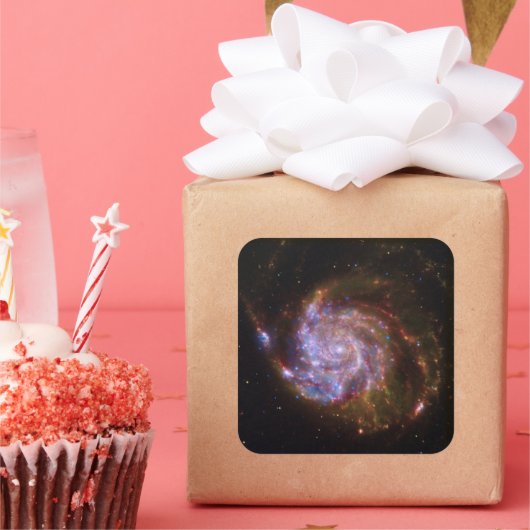 Sticker Carré Starbirth in the Pinwheel : Galaxy M101 (Fête)