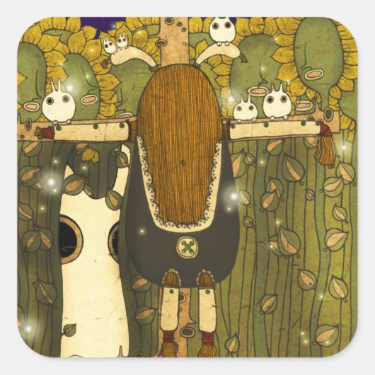 Sticker Carré Starlight 2012 2 (Devant)