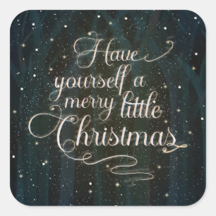 Sticker Carré Starry Holiday Whispe