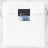 Sticker Carré Station spatiale internationale 11 (Sac)