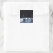 Sticker Carré Station spatiale internationale 18 (Sac)