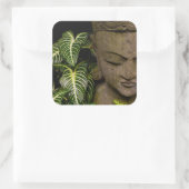 Sticker Carré Statue dans un jardin Information : Chiang Ma (Sac)