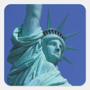 Sticker Carré Statue de la Liberté, New York, États-Unis 8