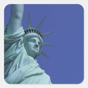 Sticker Carré Statue de la Liberté, New York, États-Unis 9