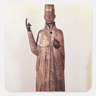 Sticker Carré Statue de pape Boniface VIII 1301