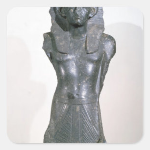 Sticker Carré Statue de Sesostris III dans le Moyen Âge