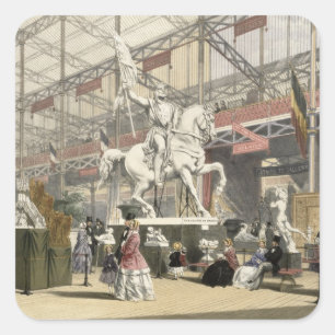 Sticker Carré Statues dans la section Belgique de la Grande Expo