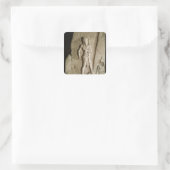 Sticker Carré Stele de la Victoire de Naram-Sin (Sac)