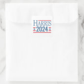 Sticker Carré Sticke Harris 2024 pour l'élection présidentielle (Sac)