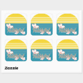 Sticker Carré Sticker-Faithful (Feuille)