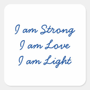 Sticker Carré Stickere inspirant