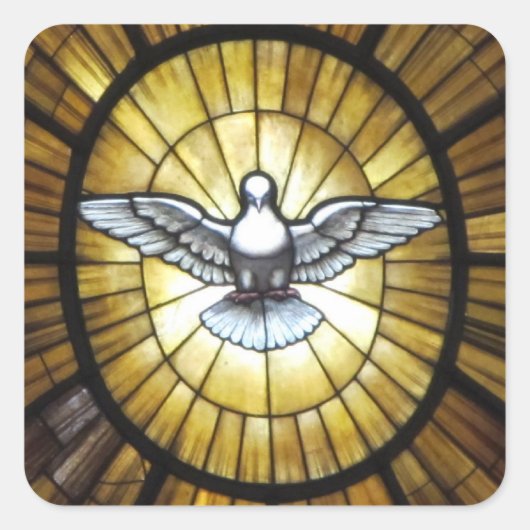 Sticker Carré Stickers—Dove (Devant)