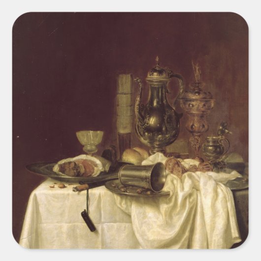 Sticker Carré Still Life, 1638 (Devant)