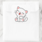 Sticker Carré stimulateur de chat (Sac)