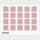 Sticker Carré Stitch (Feuille)