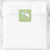 Sticker Carré Stork Boy (Sac)