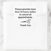 Sticker Carré Stratégie d'annulation (Sac)