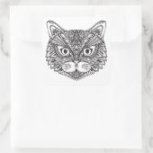 Sticker Carré Style Cat (Sac)