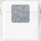 Sticker Carré Style Hipster Coral Reef (Sac)