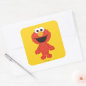 Sticker Carré Style laine Elmo (Enveloppe)