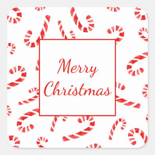 Sticker Carré Sucre de canne aquarelle